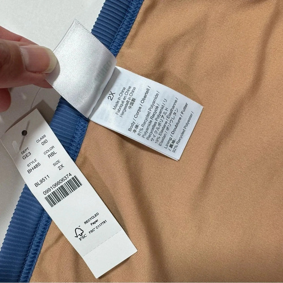 New J Crew Ribbed Trim Hipster Full Coverage Bikini Bottom - Picture 5 of 6